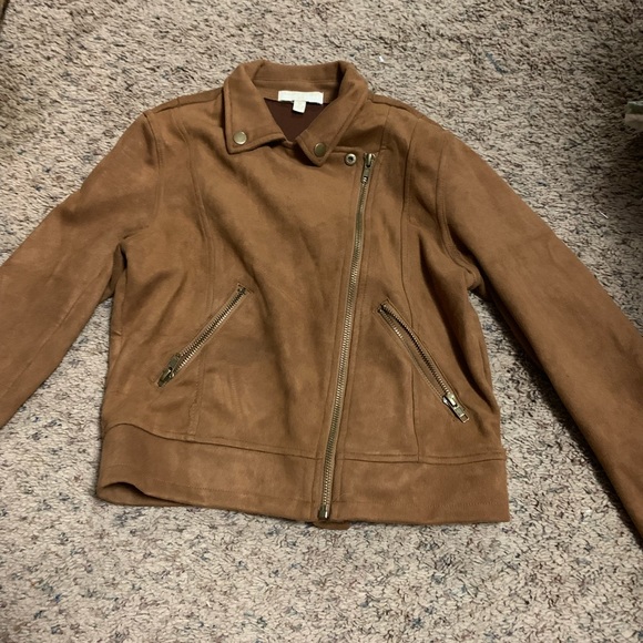 Girls faux suede jacket and pants - Picture 8 of 9